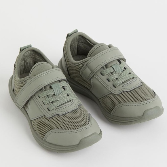 2 H&M Sage Green Mesh Sneaker and Sandals. - Picture 1 of 7